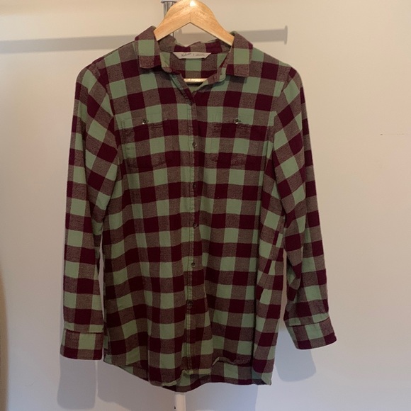 Woolrich Plaid Flannel Shirt - Picture 1 of 6